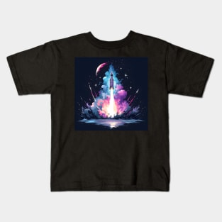 Rocket returning home Kids T-Shirt